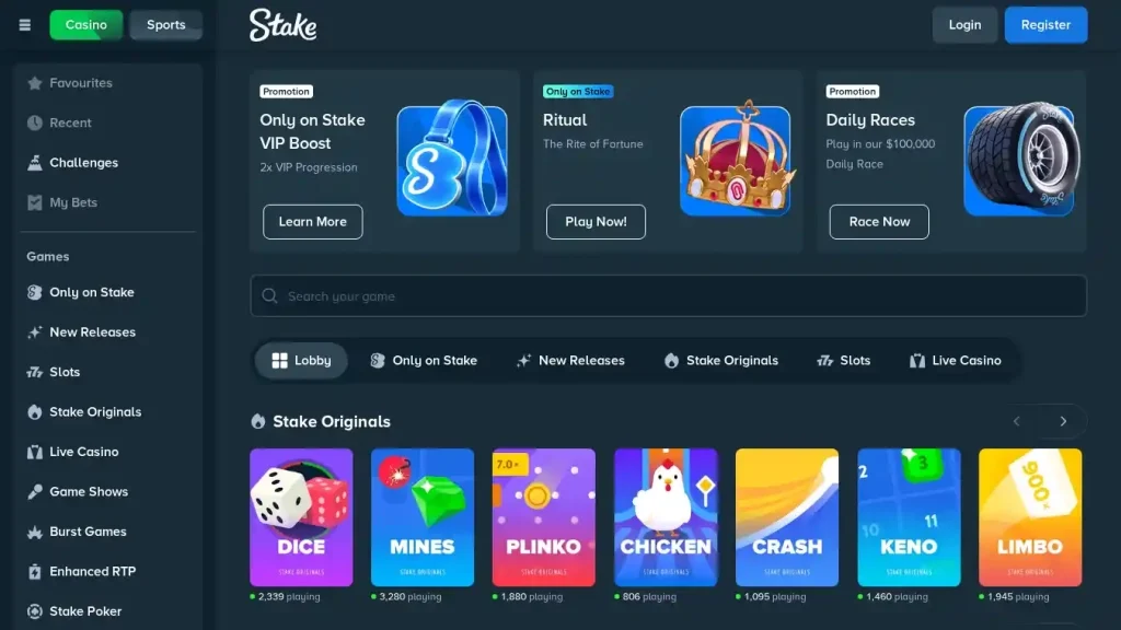 Stake Review Screenshot