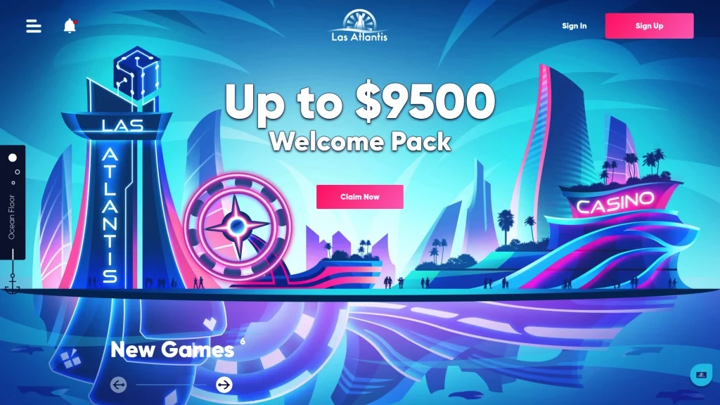 Las Atlantis Casino Review Screenshot
