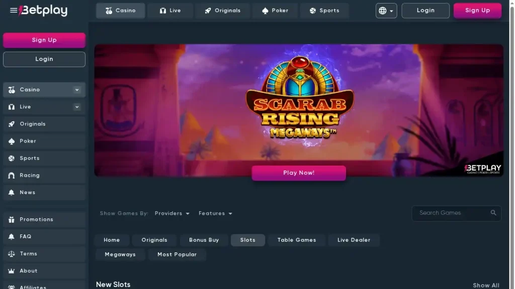 Betplay Casino Games