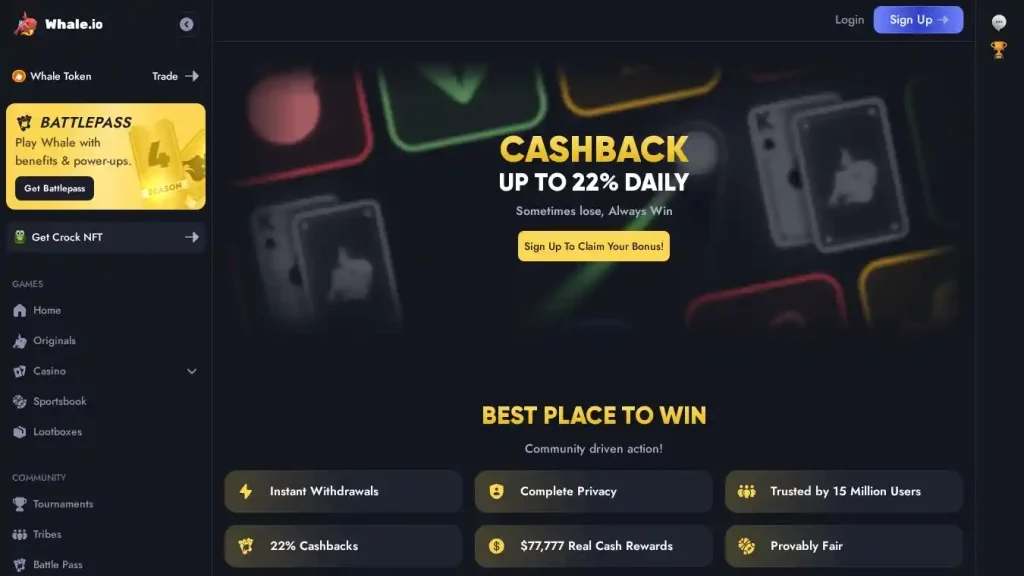 Whale Review Screenshot