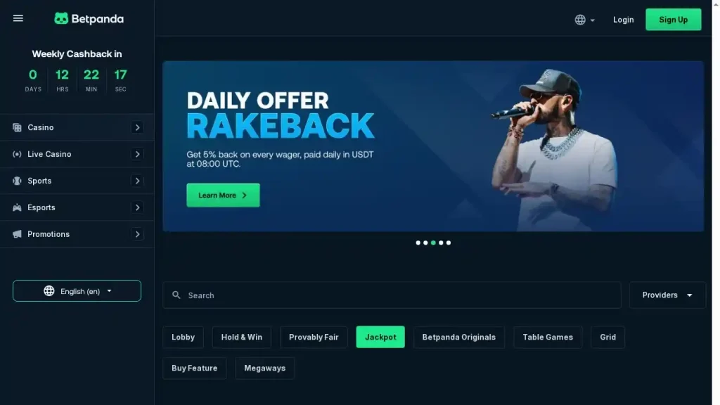 BetPanda Casino Games